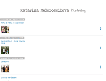 Tablet Screenshot of katarinanedoroscikova.com